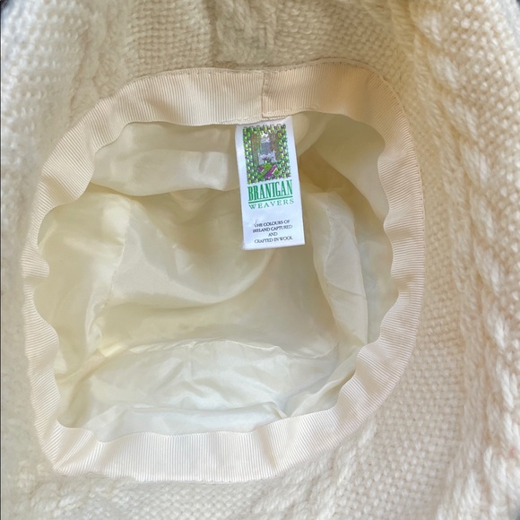 ❤️ BRANIGAN WEAVERS OF IRELAND WOOL KNIT Bucket Hat - Picture 4 of 6